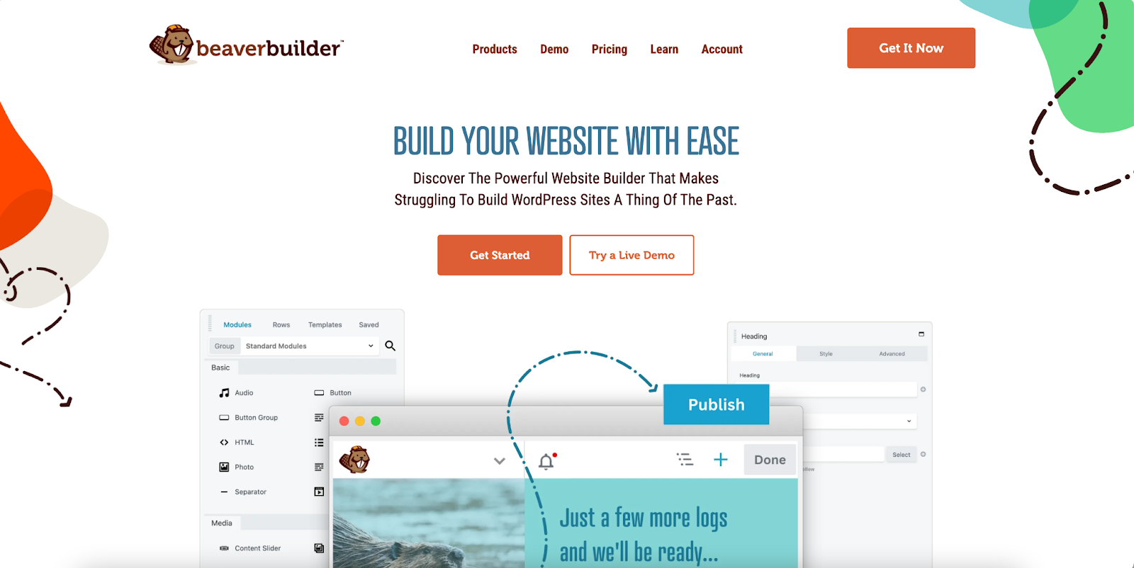 Wordpress page builders